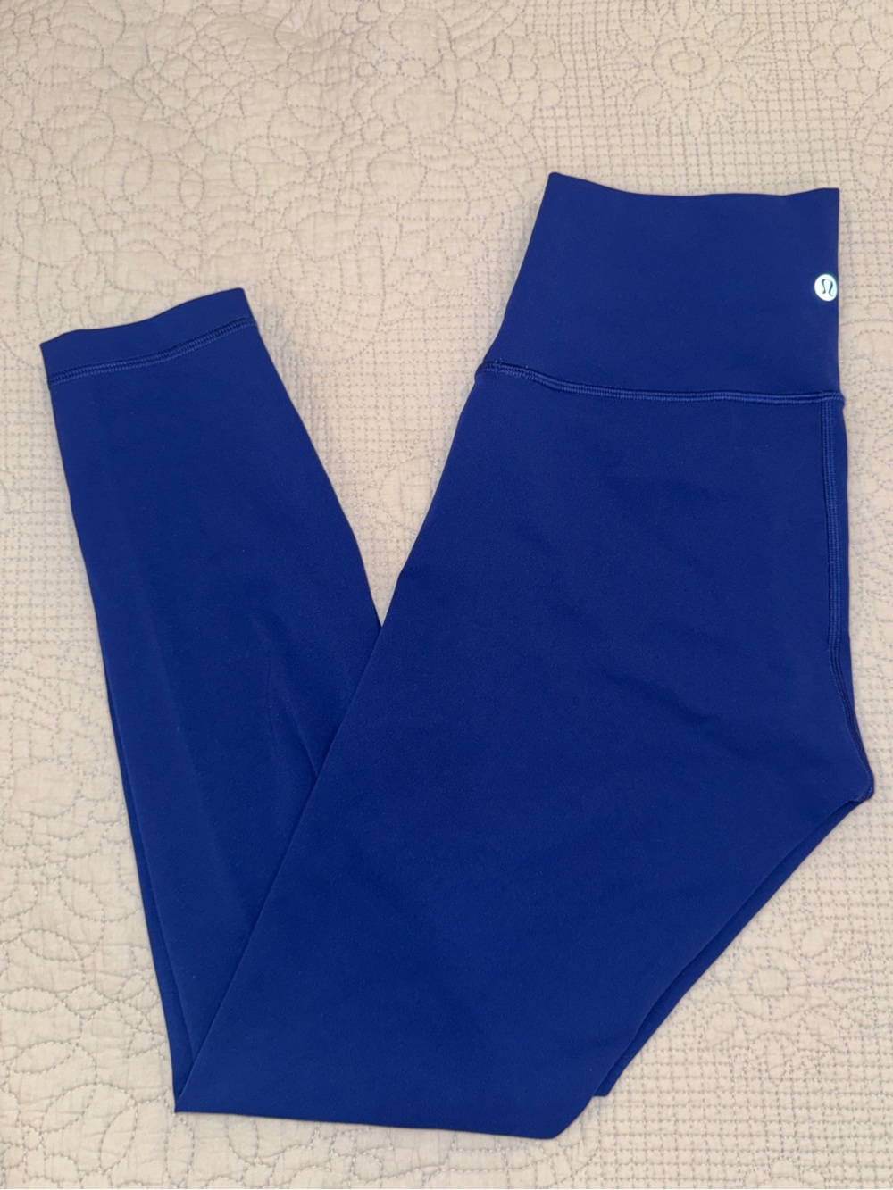 lululemon athletica Girls' High-Rise Leggings - Cobalt Blue